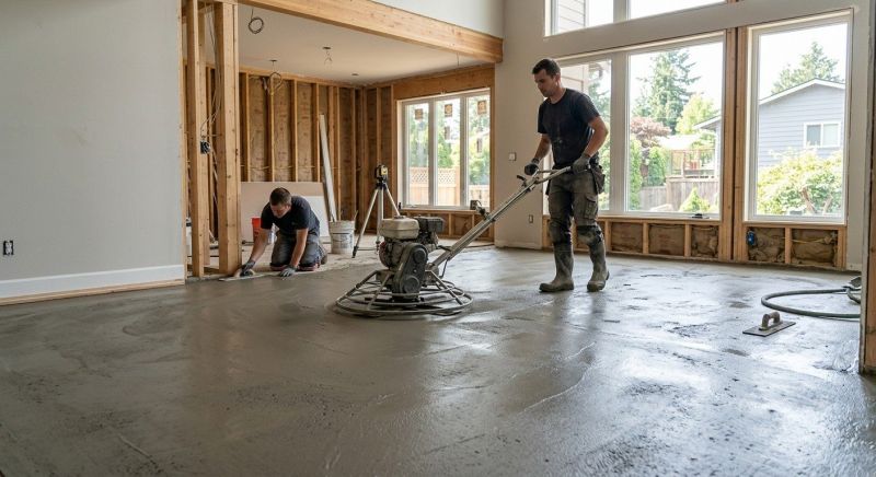 Concrete Installation in Troy, MI