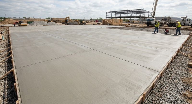 Commercial Slab Installation in Auburn Hills, MI