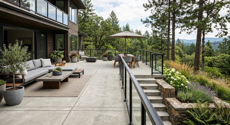 Concrete Deck Installation in Bloomfield Hills, MI