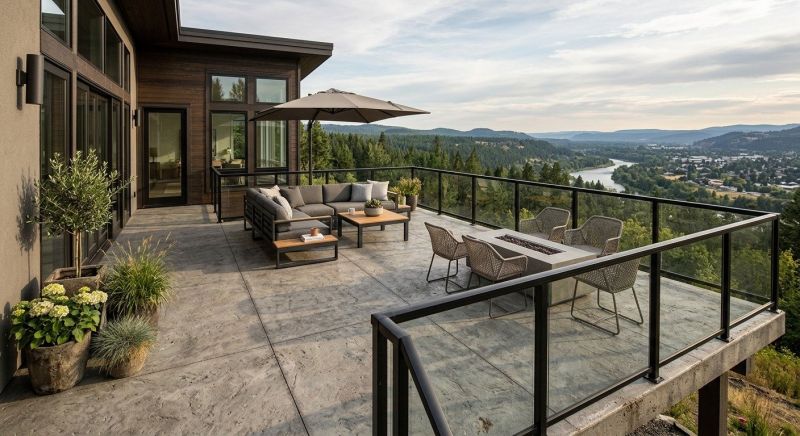 Concrete Deck Installation in Fraser, MI