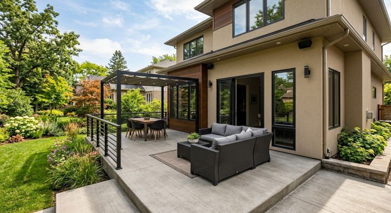 Concrete Deck Installation in Oak Park, MI