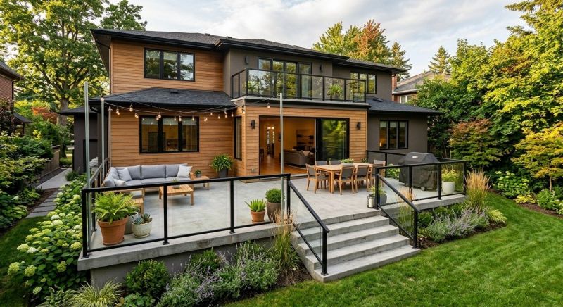 Concrete Deck Installation in Roseville, MI