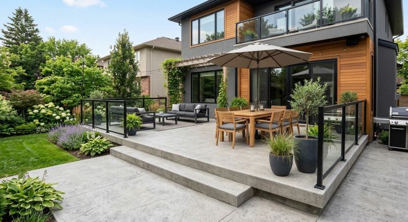 Concrete Deck Installation in Royal Oak, MI