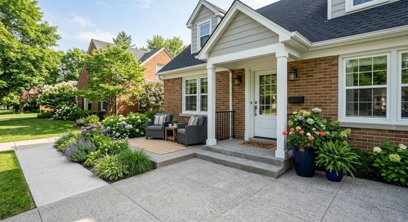 Concrete Flatwork Installation in Milford, MI