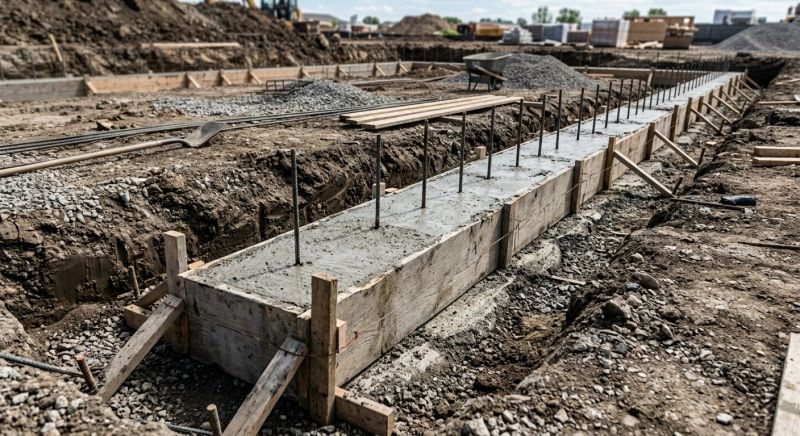 Concrete Foundation Installation in Davisburg, MI