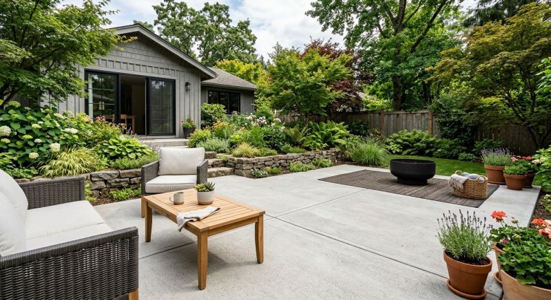Concrete Patio Installation in Lake Orion, MI