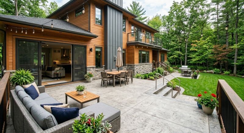 Deck Slab Installation in Troy, MI