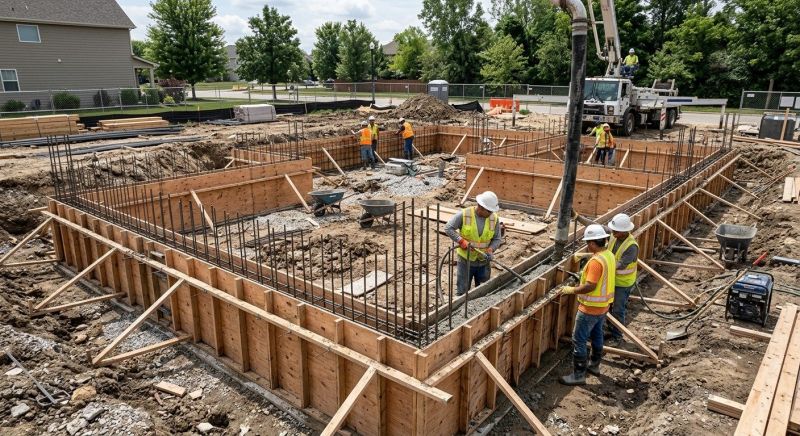 Foundation Construction in Rochester, MI