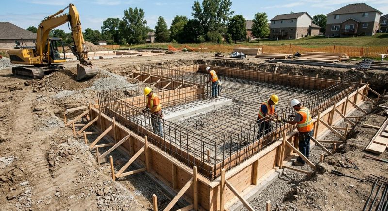 Foundation Construction in Roseville, MI