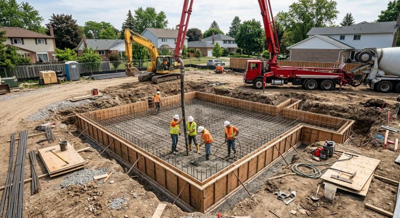 Home Foundation Installation in Auburn Hills, MI