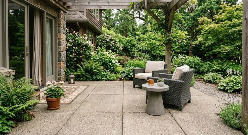 Patio Slab Installation in Troy, MI