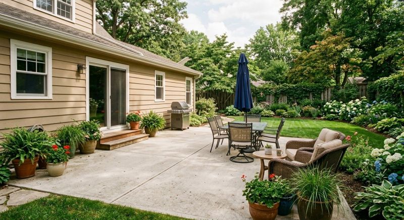 Patio Slab Installation in Troy, MI