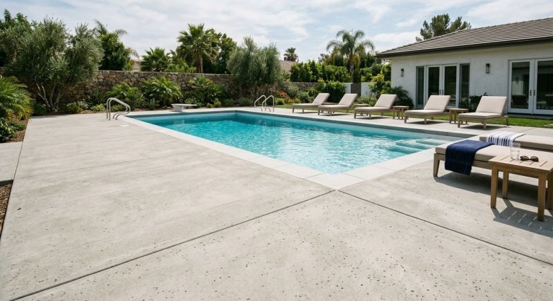 Pool Deck Pouring in Troy, MI